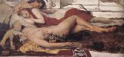 Alma-Tadema, Sir Lawrence Exhausted Maenides (mk23) oil on canvas